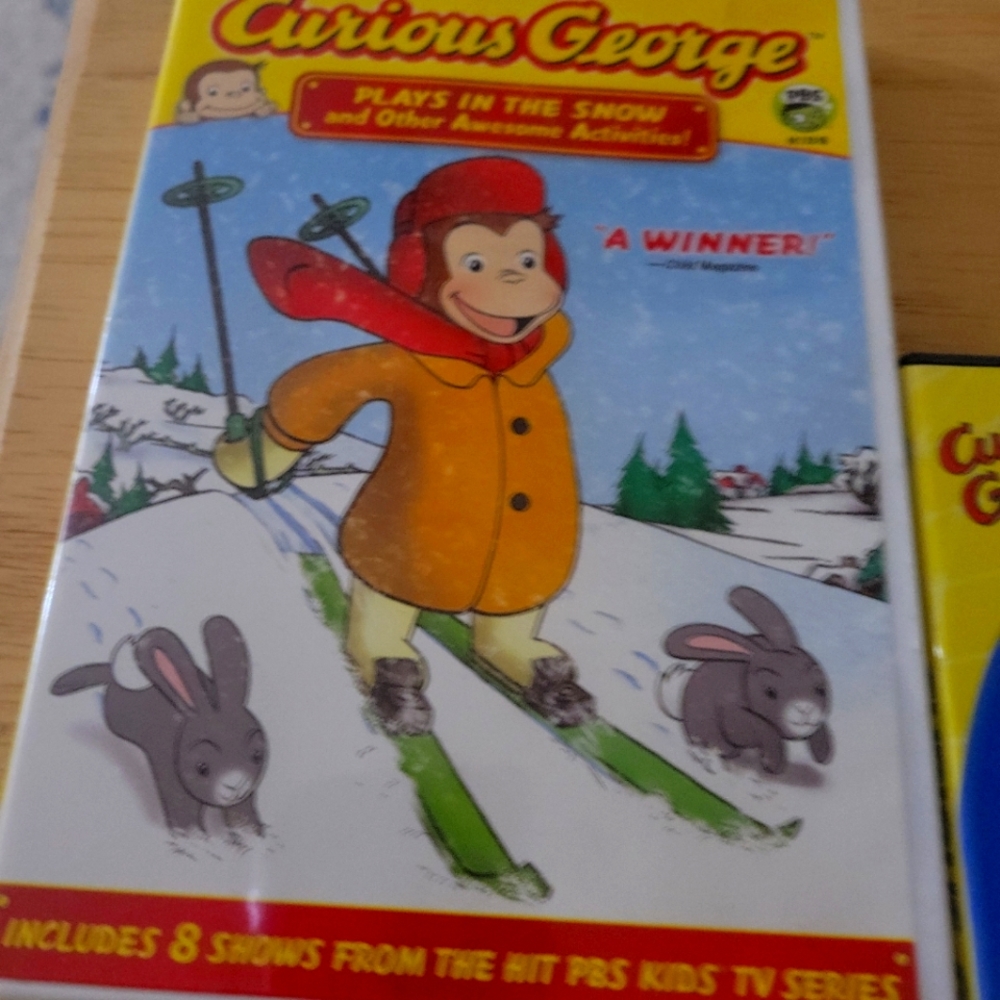 Curious George DVD lot of 3